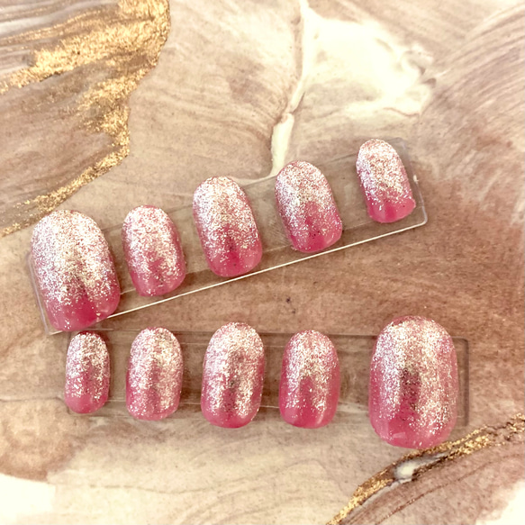 【新品】ピンクの別珍と白とサーモンピンクのグラデーションのチュチュ　９号 PILL】408： POWDER PINK【ピンク系】【単色35g：約100粒