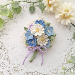 [でこ]　レース編みのブーケ でこ] レース編みのブーケ でこ様専用] レース編みのブーケ （ar様