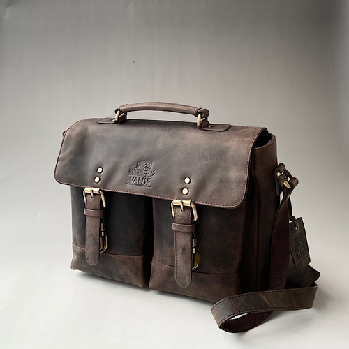 英国デザイン牛革かばんValise メッセンジャー ハンターストーン