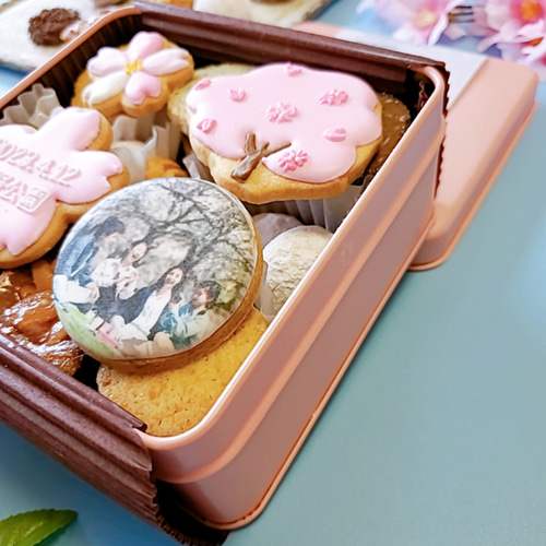 お花見クッキー缶 クッキー CAN-tasticcookies! 通販 15602345