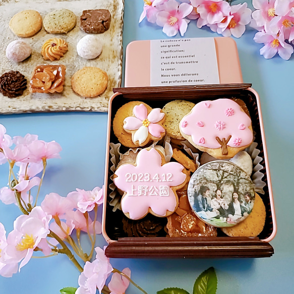 お花見クッキー缶 クッキー CAN-tasticcookies! 通販 15602345
