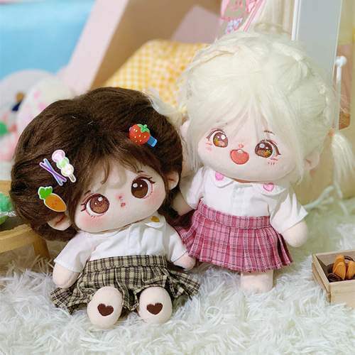 20cmぬいぐるみ服/ぬいぐるみ春のピックニック制服/ぬいちゃん春シャツ