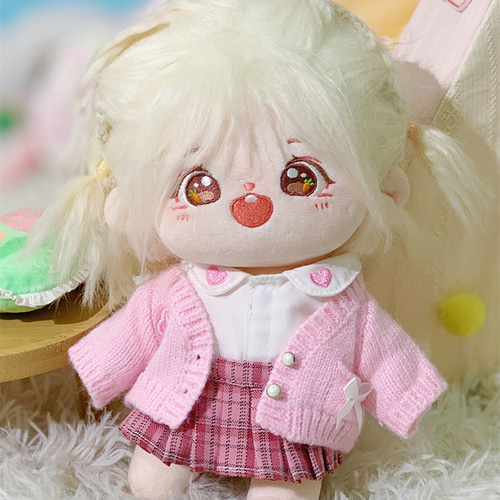 20cmぬいぐるみ服/ぬいぐるみ春のピックニック制服/ぬいちゃん春シャツ