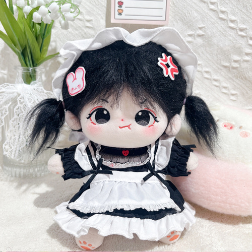 20cmぬいぐるみ服/ぬいぐるみちゃんメイドコスプレセット 20cmぬいぐるみ服/ぬいぐるみちゃんメイドコスプレセット