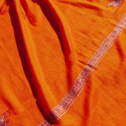 カシミヤ 刺繍 カシミヤ スカーフ ピュア ウール スカーフ ショール リング フリース ショール - 花 交換 ギフト 母の日 18枚目の画像
