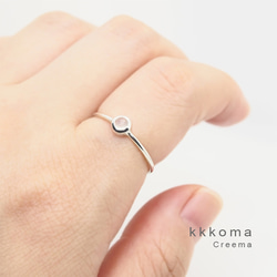 ボールチェーンリング シルバー 指輪・リング kkkoma 通販