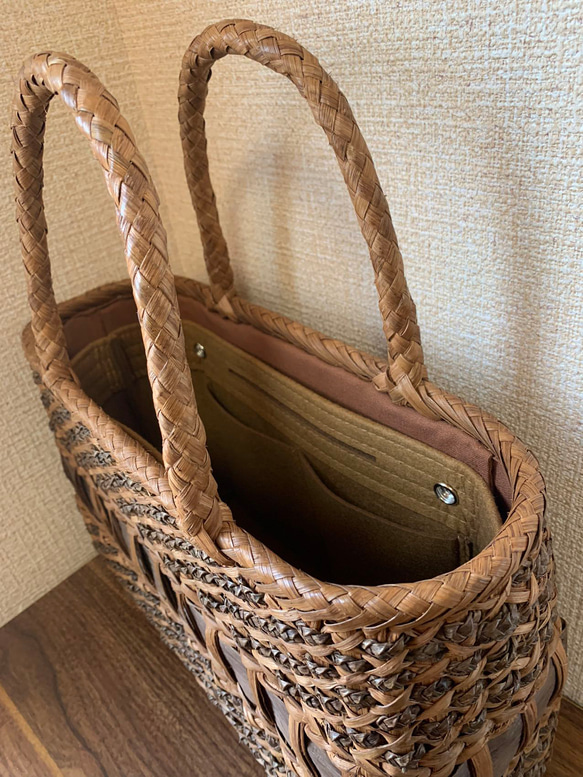 【LとMサイズ】インナーバッグ　各バッグに適用　neverfull適用　【30*20*10㎝】【26*18*8㎝】 7枚目の画像