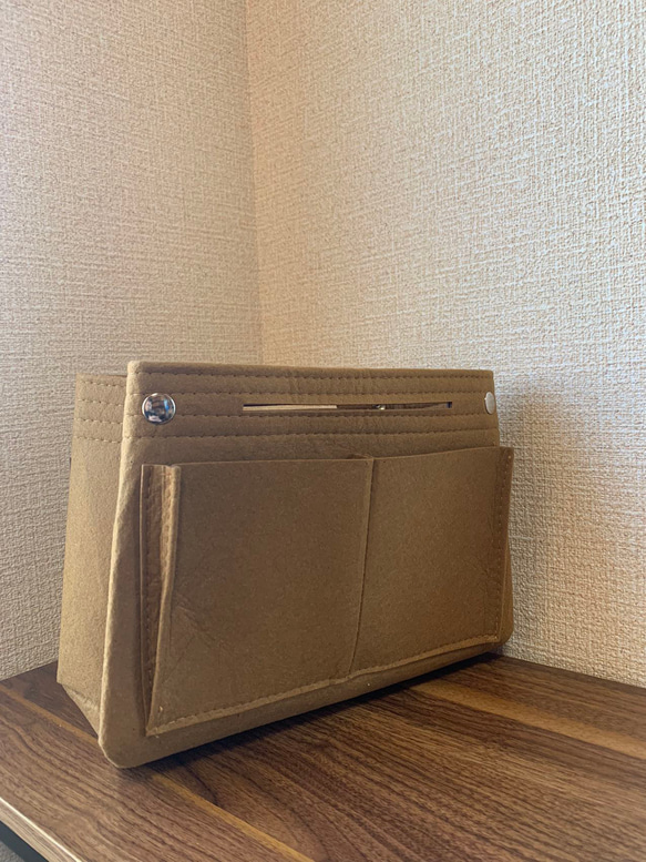 【LとMサイズ】インナーバッグ　各バッグに適用　neverfull適用　【30*20*10㎝】【26*18*8㎝】 2枚目の画像