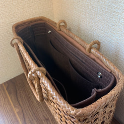 【LとMサイズ】インナーバッグ　各バッグに適用　neverfull適用　【30*20*10㎝】【26*18*8㎝】 3枚目の画像