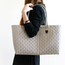 【未使用扱】WOVEN ストライプ かごバッグ 楽天市場】toca ATA GARA BAG（S） カゴバッグ トート かご