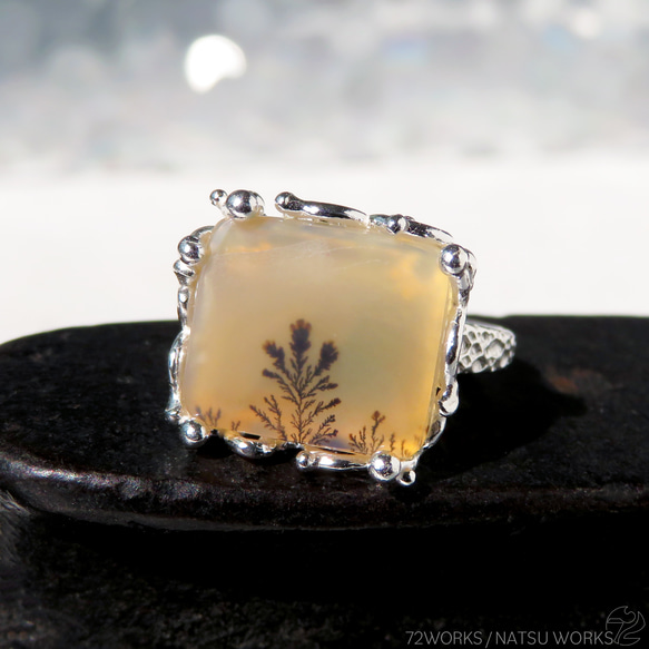 デンドリティック アゲートリング / Dendritic Agate Ring [ 1枚目の画像