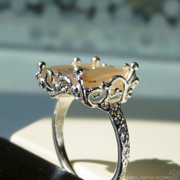 デンドリティック アゲートリング / Dendritic Agate Ring [ 4枚目の画像