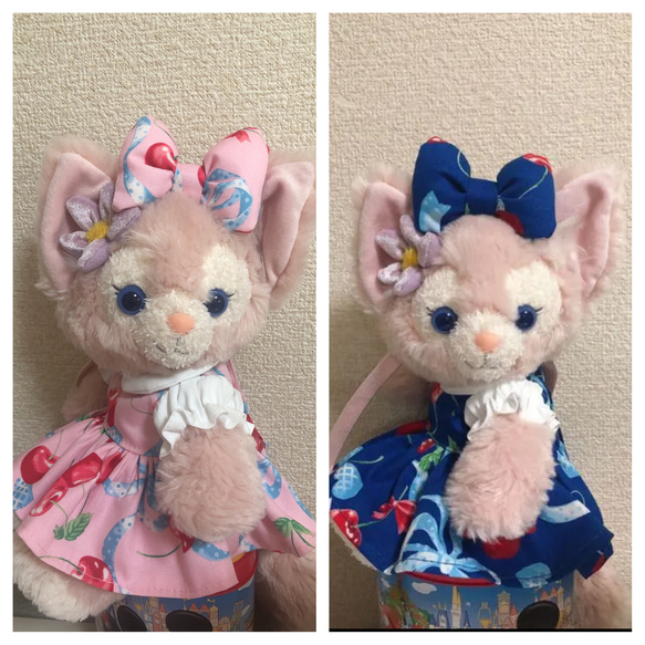 リーナベルリメイクショルダーバッグssサイズぬいぐるみ