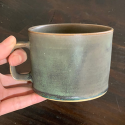 陶器　青銅マットのマグカップ 9枚目の画像