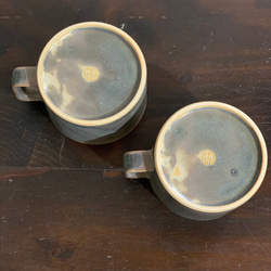 陶器　青銅マットのマグカップ 7枚目の画像