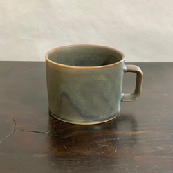 陶器　青銅マットのマグカップ 1枚目の画像