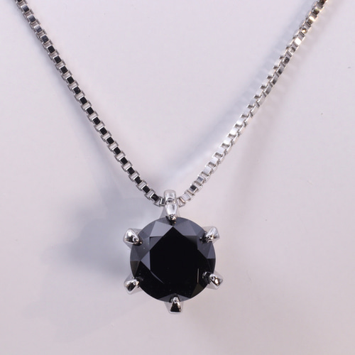 未使用品！ブラックモアッサナイトダイヤモンドネックレス！証明書付き AAA級モアッサナイトネックレス 1 0ct】アレルギー対応 silver925 刻印