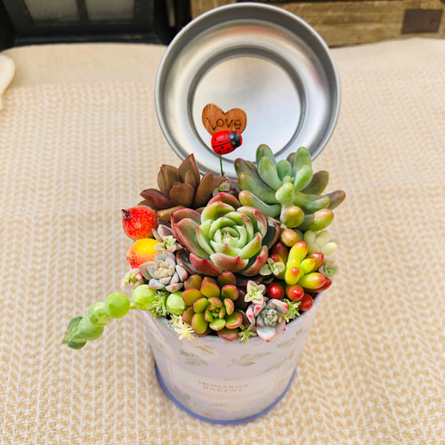 造花♪多肉植物と小花♪ 【公式通販】