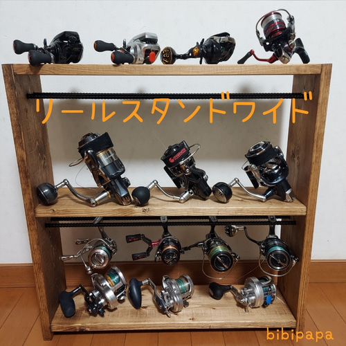リールラック40、リールスタンド40、リールディスプレイ、リール