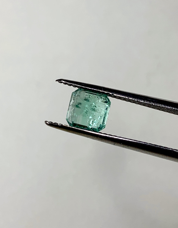 一点もの k18 Panjshir Valley Emerald リング No.4/ 受注制作 9枚目の画像