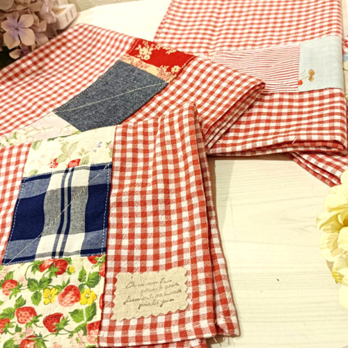 春の新作】カントリーパッチワーク＊ランチョンマット ランチョン