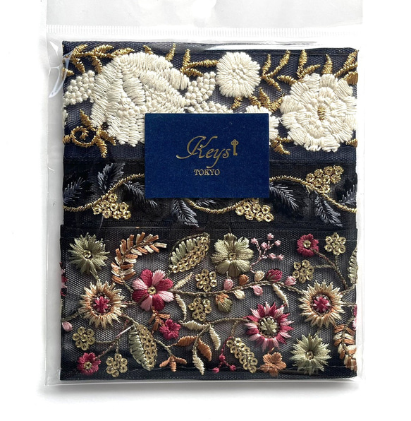 AP13 インド刺繍リボン アソート リボン・テープ Keys TOKYO 通販