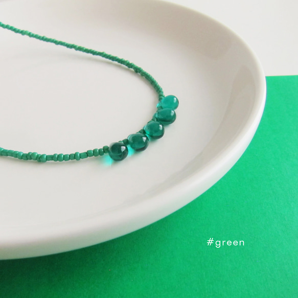 Green 専用k18 エメラルド天然石 グリーンビーズ ネックレス 約45cm 人気アイテムランキング(新品) 専用k18 エメラルド天然石 Green