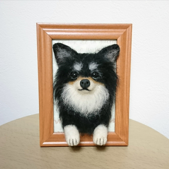羊毛フェルト犬 チワワ
