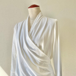 [aria dress] Cache-coeur 針織襯衫 第2張的照片