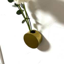 フラワーベース　壁掛け　一輪挿し 2枚目の画像