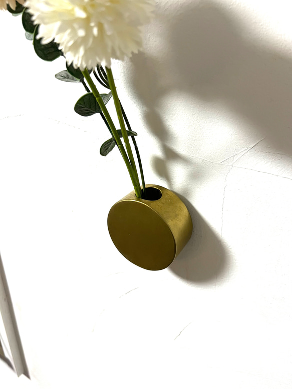 フラワーベース　壁掛け　一輪挿し 2枚目の画像