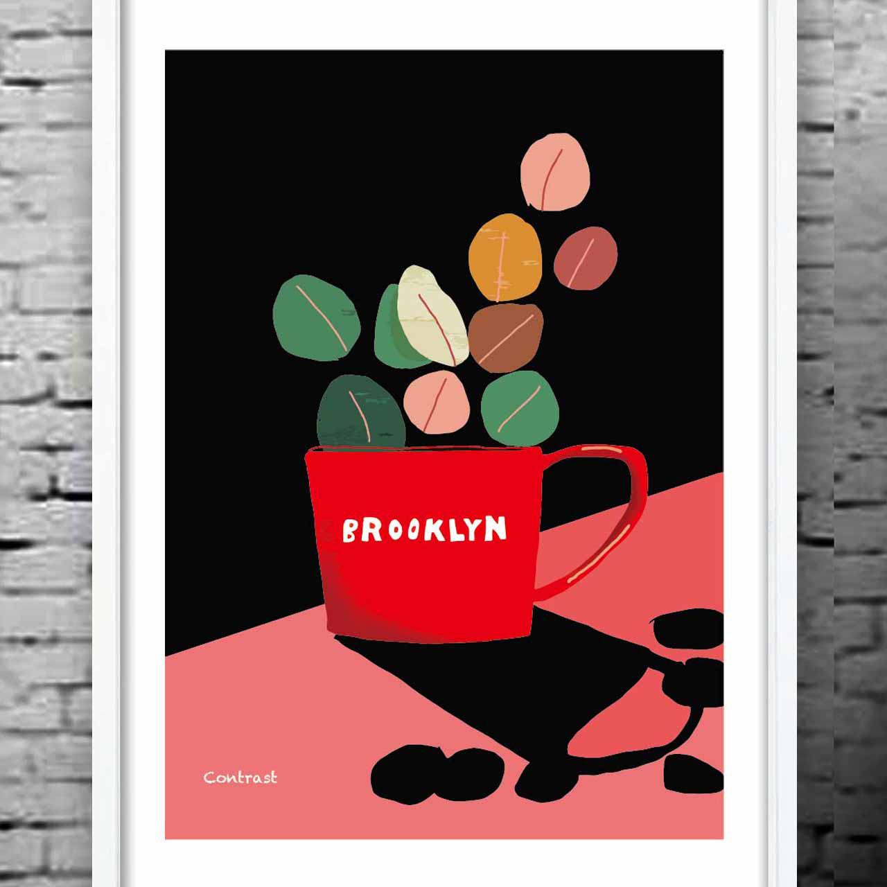 夕暮れの情景　イラスト　ポスター　アートポスター　アート　A4A3A2A1　全作オリジナル　アート/sei検索）1205