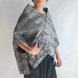 Unique item | Triangle HAORI with a Brooch -TRH276 第2張的照片