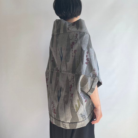 Unique item | Triangle HAORI with a Brooch -TRH276 第3張的照片