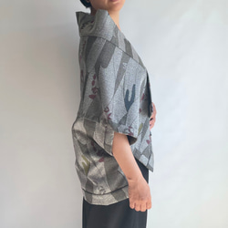 Unique item | Triangle HAORI with a Brooch -TRH276 第4張的照片