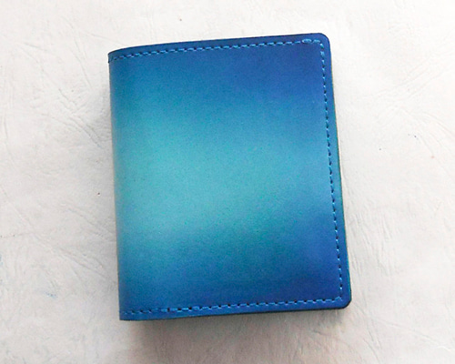 2つ折りミニ財布 | オーダーメイド革製品「JOGGO」