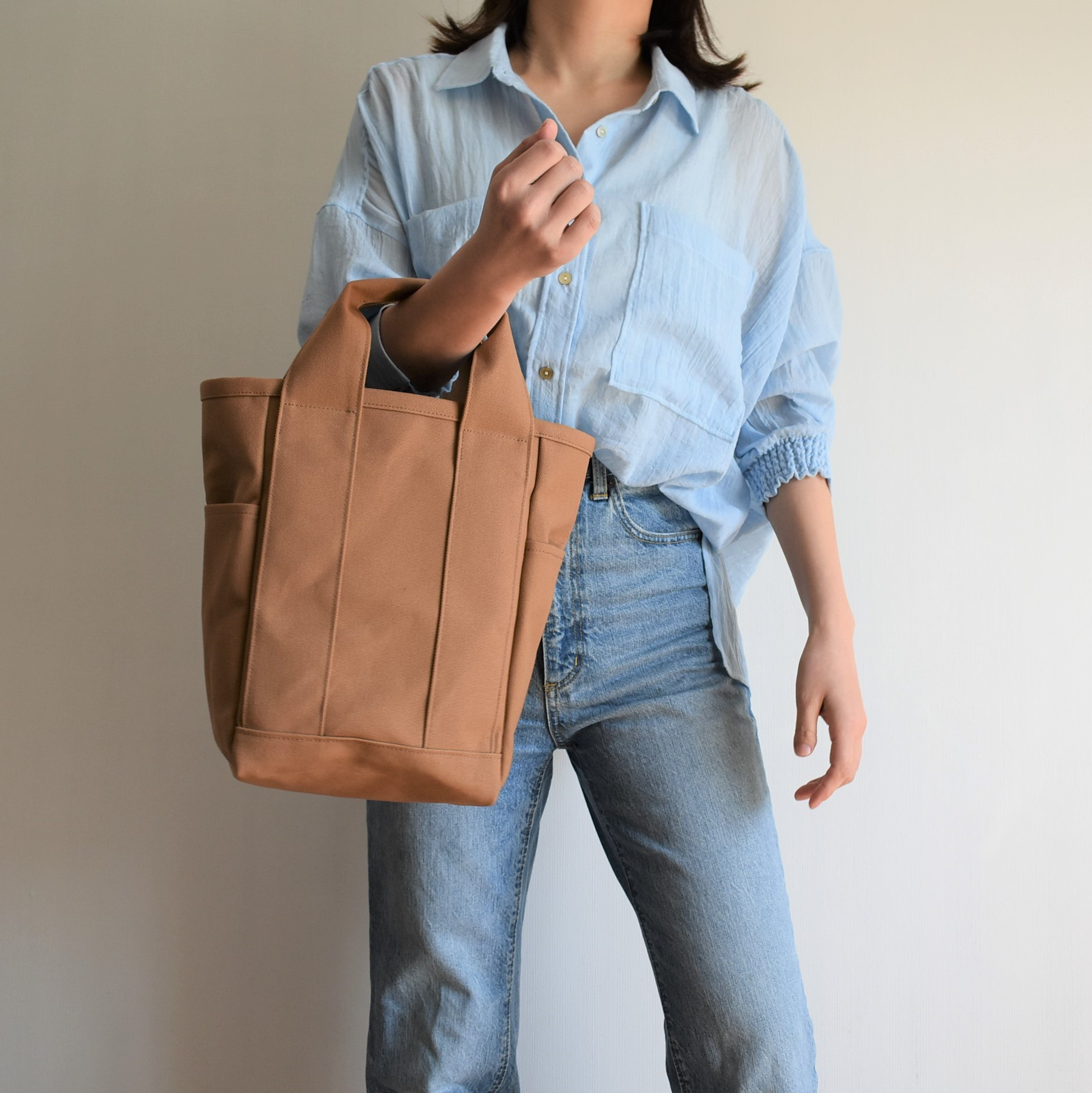 DAY 2 TOTE BAG(モカ/ベージュ)