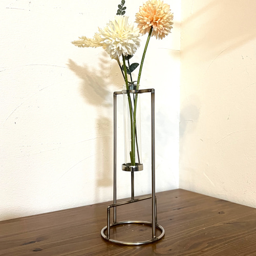 鉄製 フラワーベース 花瓶 一輪挿し ② | OGISHIMA COFFEE Antiques