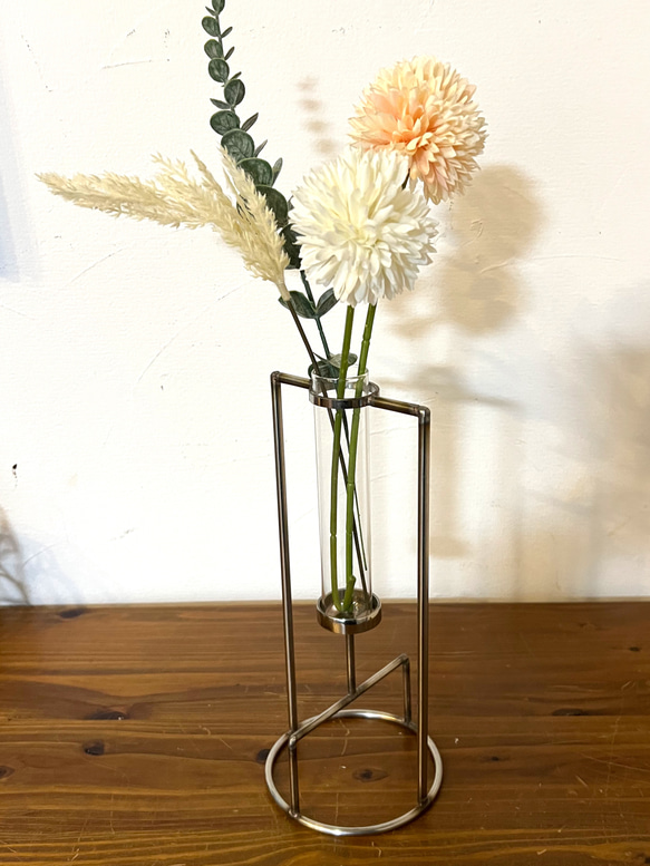 一輪挿し フラワーベース ステンレス 一輪挿し・花瓶・花器 一輪挿し フラワーベース ステンレス 一輪挿し・花瓶・花器