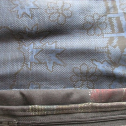 ７００９　色大島紬の着物で作った和風財布・ポーチ　＃送料無料 7枚目の画像