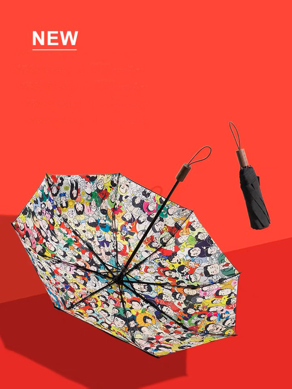 belaDESIGN ベラデザイン　傘・折りたたみ傘　Folding Umbrella <U8G20Q1N> 2枚目の画像