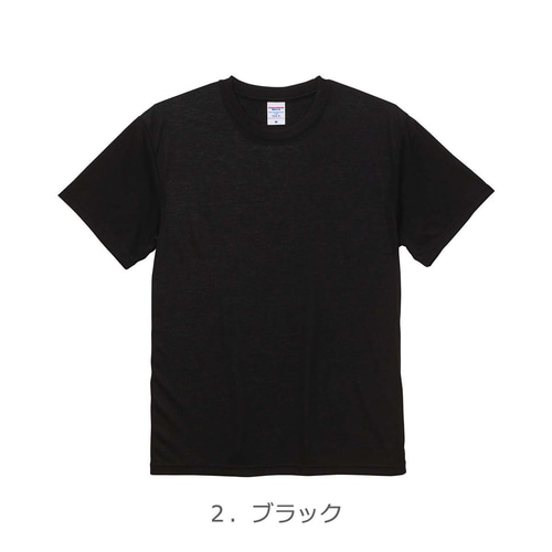 デザイン刺繍】ドライコットンタッチTシャツ オリジナル刺繍
