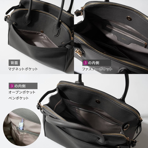 本革 トートバッグ 2way ビジネス A4 大容量 ゴールド金具 本革 トートバッグ 2way ビジネス A4 大容量 ゴールド金具
