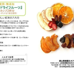 ☆ネコポス便送料無料☆紅茶を楽しむドライフルーツセット 4枚目の画像