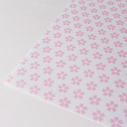桜シリーズ包装紙アソート　A4サイズ（4種×各2枚）デザインペーパー　ラッピングペーパー　 5枚目の画像