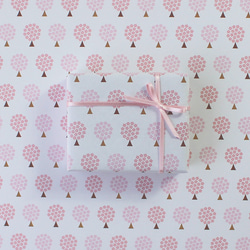 桜シリーズ包装紙アソート　A4サイズ（4種×各2枚）デザインペーパー　ラッピングペーパー　 7枚目の画像