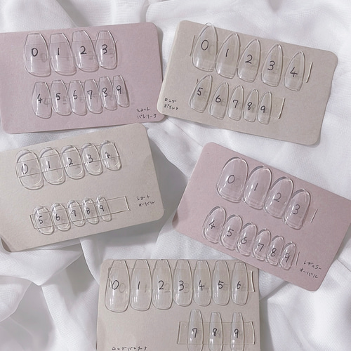 計測用ネイルチップ ネイルチップ（つけ爪） n.e.c.o.nail 通販