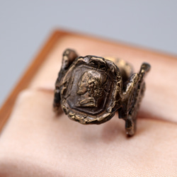 用仿古封蠟製作黃銅戒指 / 訂製 | 歐洲 | 高貴 | 獨特 | 優雅 | 傳統 | 高級 | 現代 第5張的照片