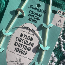 1960s アメリカ製編み棒【Susan Bates circular knitting needle 】 7枚目の画像