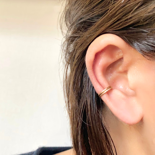 ピアスに見えるイヤリング！痛くない！極小 ミニフープ